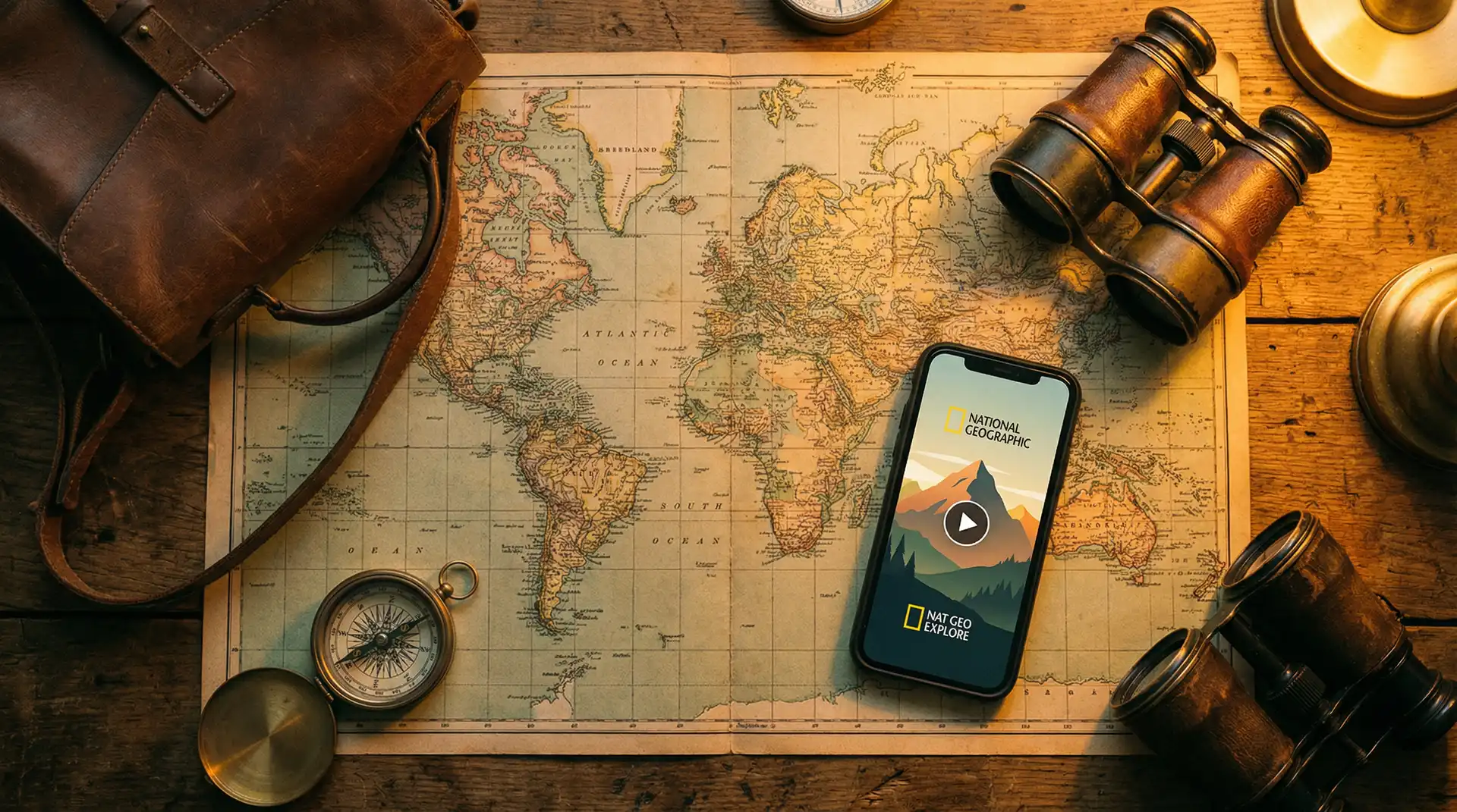 地平线档案APP下载 - 探索者在山巅使用手机